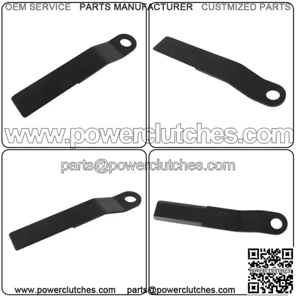 AR400 2pcs Heavy Duty Steel Brush Cutter Blades King Skidsteer - Image 3