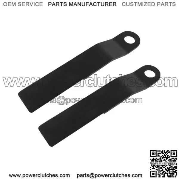 AR400 2pcs Heavy Duty Steel Brush Cutter Blades King Skidsteer - Image 4