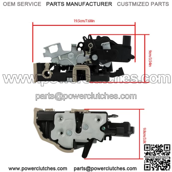 Front Driver Left Side Door Lock Actuators for 2018-2020 Ford F150 Truck - Image 4