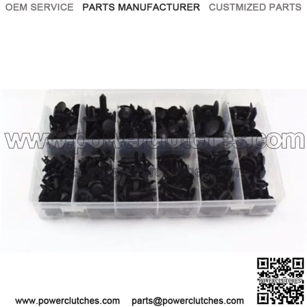 192 Clip Automotive Push Pin Retainer Assortment Kit For Toyota Honda GM Ford - Image 2