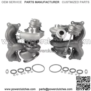 Twin Turbos Turbocharger TD03 Fits BMW N54 335i 335xi 335is 3.0L 2007-2013