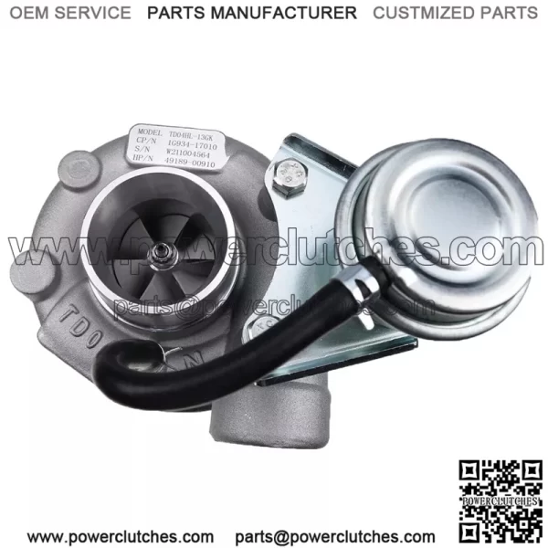 New Turbo TD04HL-13GK 49189-00910 for Kubota V3800 Engine Bobcat T750 - Image 5