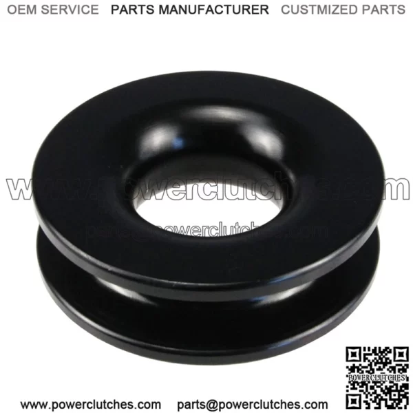 Winch recovery ring # black