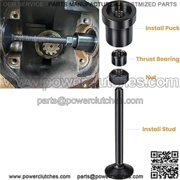 Wrangler oiler and hub shaft seal installation and removal tool #red - Image 4