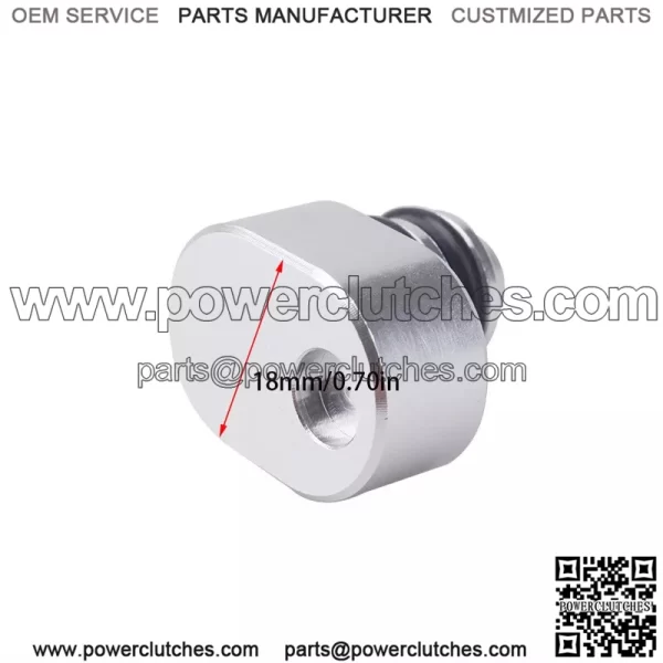 BMW E90 swirl flap remover plug aluminum parts - Image 3