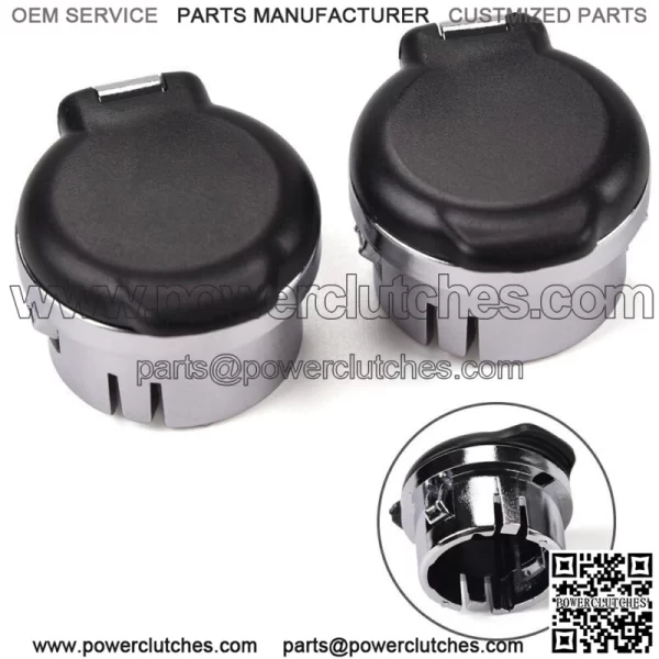 Socket Cover Fits Silverado Sierra Chevy GMC 12v Dash Retainer 2PCS (For: More Than One Vehicle)