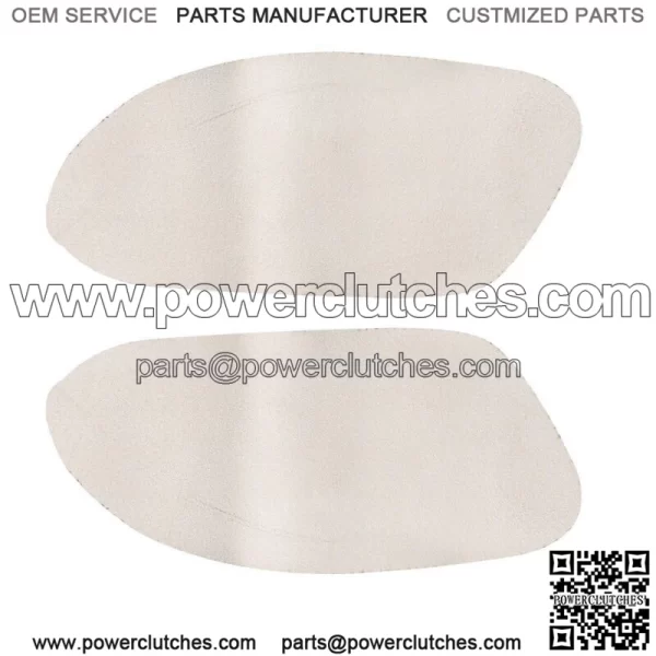 1pair Car Front Door Panels Armrest Cover Beige for Honda Accord Sedan 2008-12 - Image 3