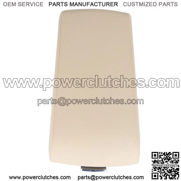 Beige Fit For 2013 2014-2017 Ford Flex Tan Center Console Lid Armrest Kit Cover - Image 5