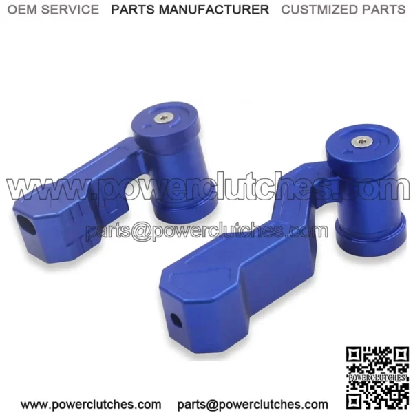07-18JK Wrangler gear lever and handbrake # blue