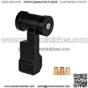 Universal aircraft gear knob short #black