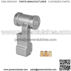 Universal aircraft gear knob short #silver