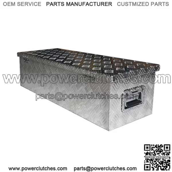 39" x 13" x 10" Tool Box For Trailer Camper Flatbed Pickup Underbed Storage - Image 4