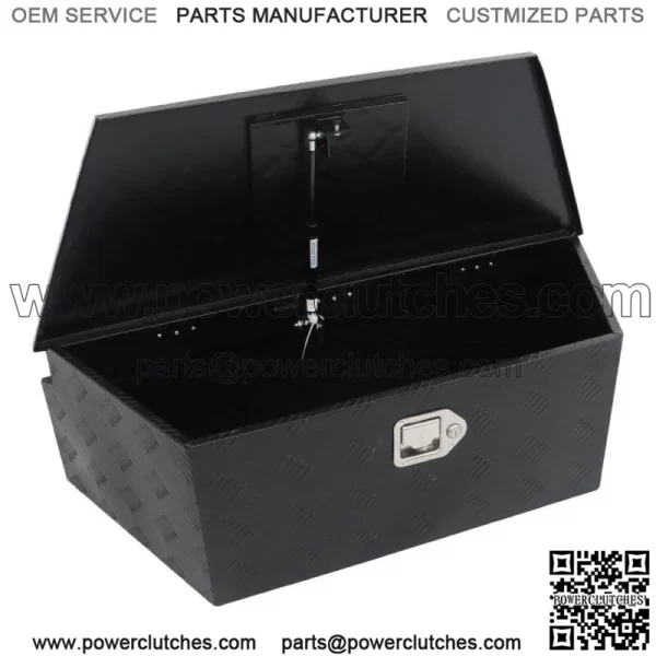 39" x 16.5" x 12" Aluminum Alloy Tool Box with single strut w/Lock & Keys