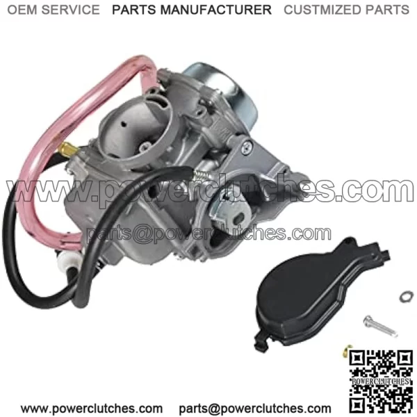 Eiger 400 Carburetor For Suzuki LT-F400 2x4 4x4 2002-2007 Replaces #13200-38F22 13200-38F2V With Throttle Cable - Image 3