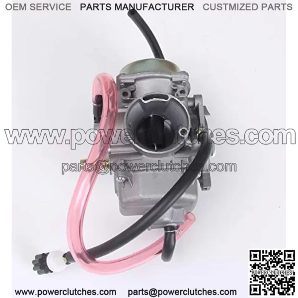 New Carburetor Compatible With Suzuki Eiger 400 LTF400 LTF400F LTA400 LTA400F 2002-2007 Replace # 13200-38F2V 13200-38FB2 13200-38FB1 13200-38FA113200-38FA0 - Image 3