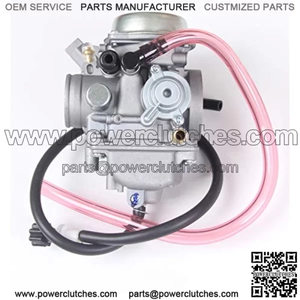 New Carburetor Compatible With Suzuki Eiger 400 LTF400 LTF400F LTA400 LTA400F 2002-2007 Replace # 13200-38F2V 13200-38FB2 13200-38FB1 13200-38FA113200-38FA0 - Image 4