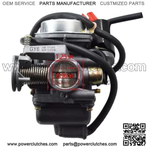 GY6 150 CC Scooter Moped Carburetor CARB for ATV Gokart Roketa Taotao Sunl Tank