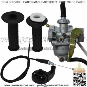New Carburetor and Throttle Handle for Honda XR50R CRF50F Z50 Z50R (7/8")