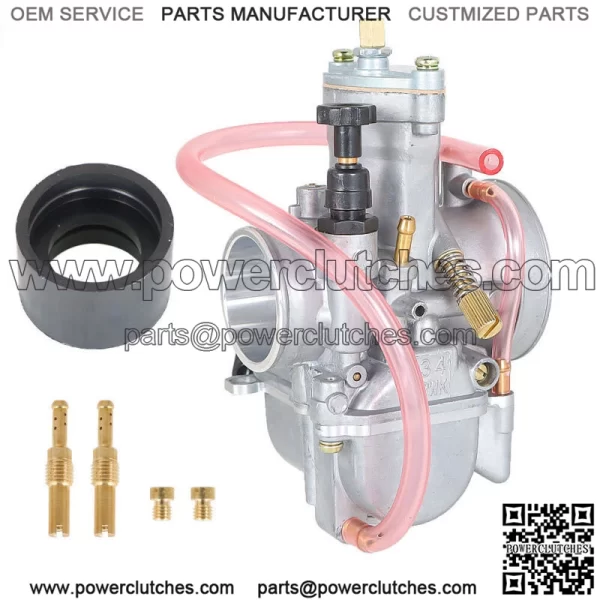 PWK 34 34mm Carburetor For Kawasaki Honda Dirt Bike Quad ATV