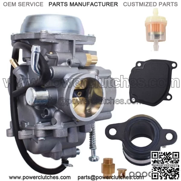 Carburetor and Intake Manifold Cover for Polaris Trail Boss 325 330 - Image 2