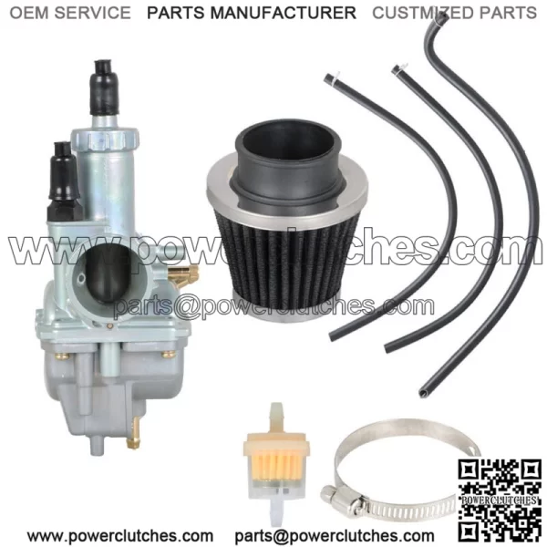 Carburetor and air filter for Kawasaki Bayou 250 KLF250A Bayou 220 KLF220A