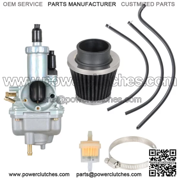 Carburetor and air filter for Kawasaki Bayou 250 KLF250A Bayou 220 KLF220A - Image 3