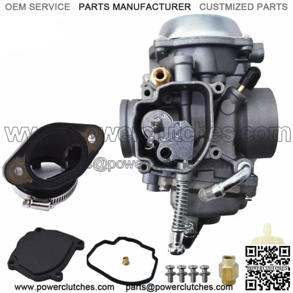 Carburetor with intake manifold for Polaris ATP 330 Ranger 400 Sportsman 450 - Image 2