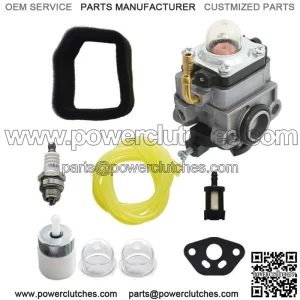 Carburetor Kit Fits Troy-Bilt TB26TB TB490BC TB490BC TB425CS TB575SS TB475SS
