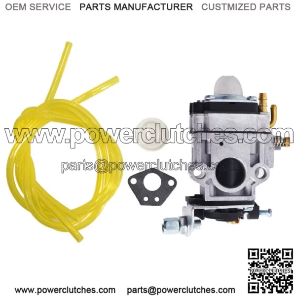 PCV43 For Petrol 2 Stroke 43cc Powermate Tiller Motor Parts Carburator Carb & Gasket - Image 2