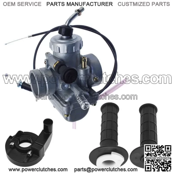 Carburetor and Casting Handle and Throttle Cable for YAMAHA YZ80 YZ85