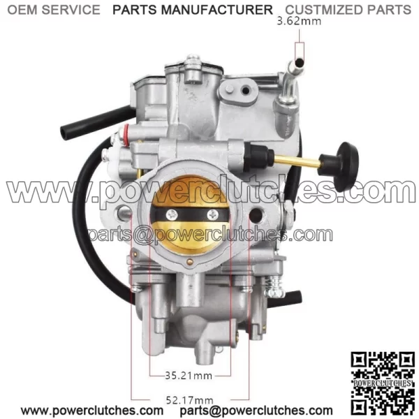 Intake Carburetor For Yamaha Warrior 350 YFM 350 Yfm350 1987-2004 Atv Quad Carb - Image 5