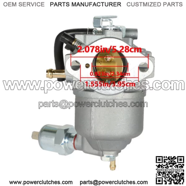 With Carburetor Solenoid Valve for John Deere LX178 LX186 LX188 LX277 LX279 LX289 - Image 2