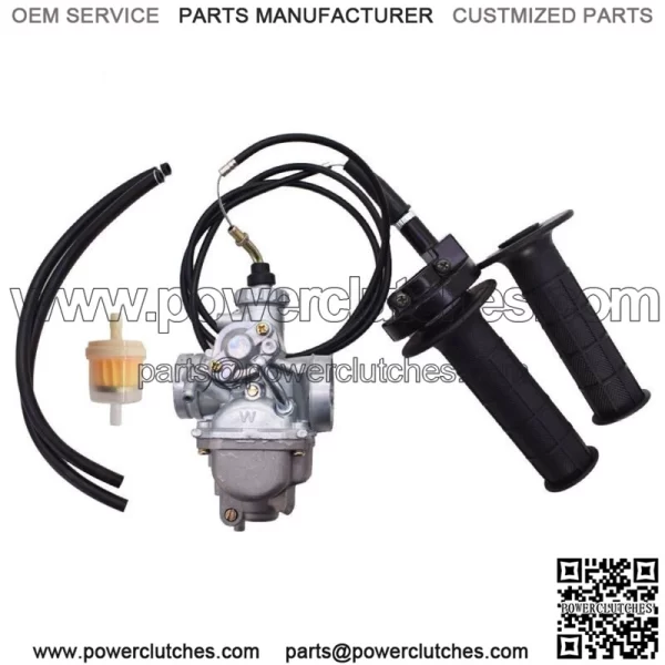 Carburetor and Throttle Control Handle for Yamaha TTR125E TTR125LE TTR125