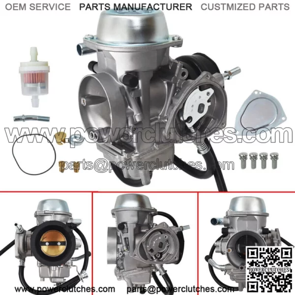 New Carburetor and Intake Manifold for Yamaha Grizzly 600 660 YFM600 YFM660 - Image 2