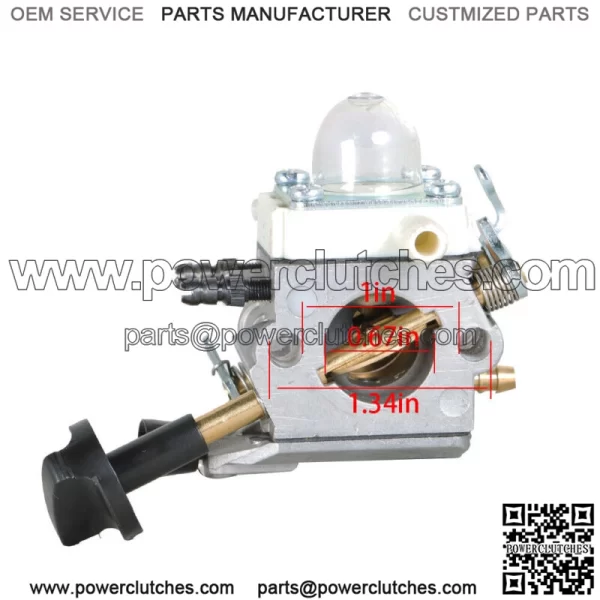 SH56 Carburetor Fits BG86 SH56C SH86 SH86C ZAMA C1M-S261B Blower - Image 4