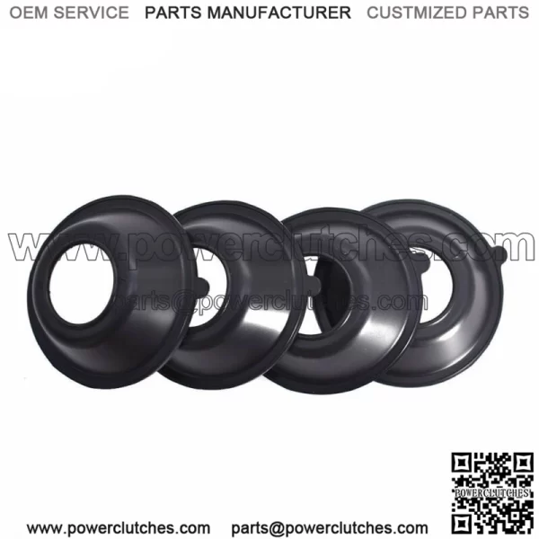4Pcs Carburetor Slide Diaphragms For Honda Shadow VT750 2000-2007 16111-MEG-003 - Image 2