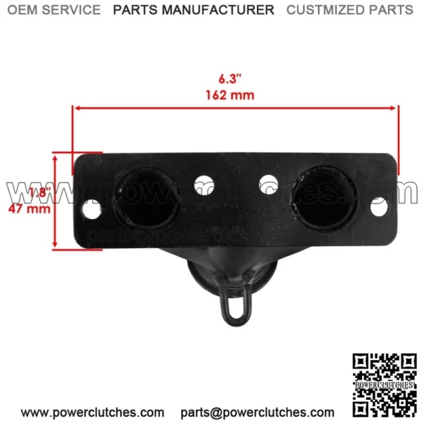 Exhaust Manifold w/Gasket for Polaris Sportsman Forest 800 EFI 6X6 2012-2014 (for: Polaris Sportsman 800) - Image 3