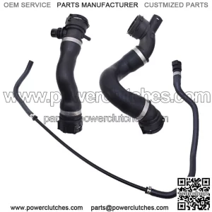 Lower Upper Radiator Coolant Hose+Vent Line Hose Set For BMW 325i 328i 330i