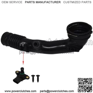 Fit For 2011-2017 BMW 3.0L Turbo  Intercooler Pipe Hose Rear Duct