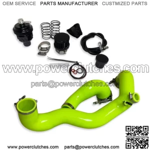 Can Am Maverick X3 Turbo Silicone GREEN Charge Tube Kit 2020+ XRC, XRS, XMR XDS