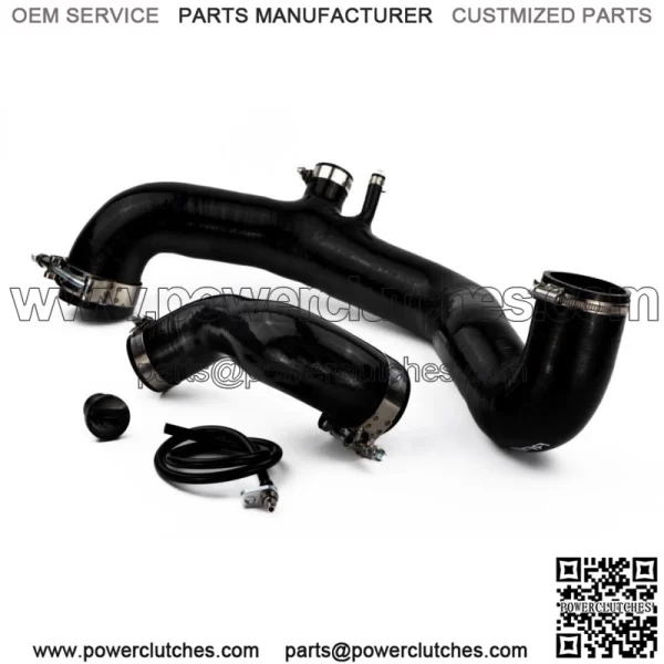 Can Am Maverick X3 2020+ Turbo Silicone Charge Tubes Only - BLACK