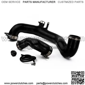 SxS Can Am Maverick X3 R Turbo BLACK Silicone Charge Tubes 2017-2019