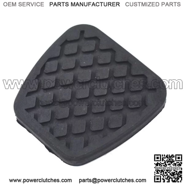 For 1988-2000 Honda & 1986-2003 Acura Brake Clutch Pedal Pad Rubber Covers Black - Image 4