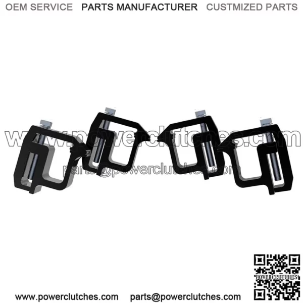 Fixing Clip 4 Pack #Black - Image 3