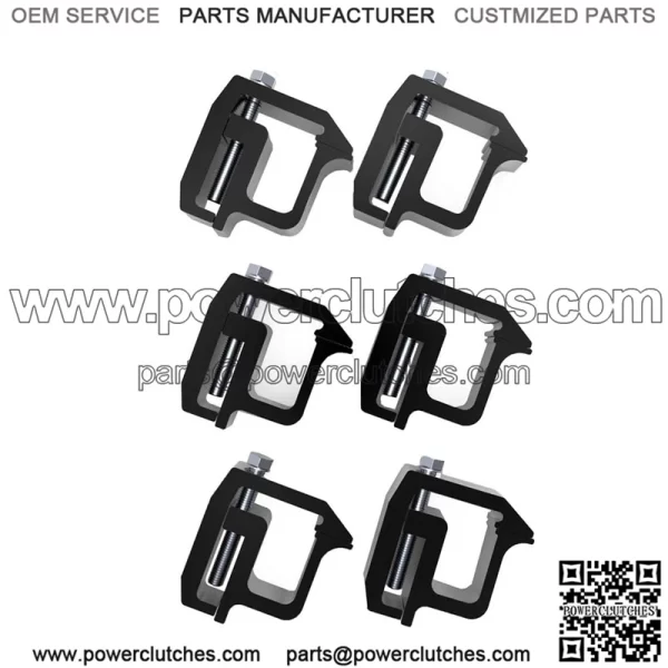 Fixing Clip 6 Pack #Black - Image 3