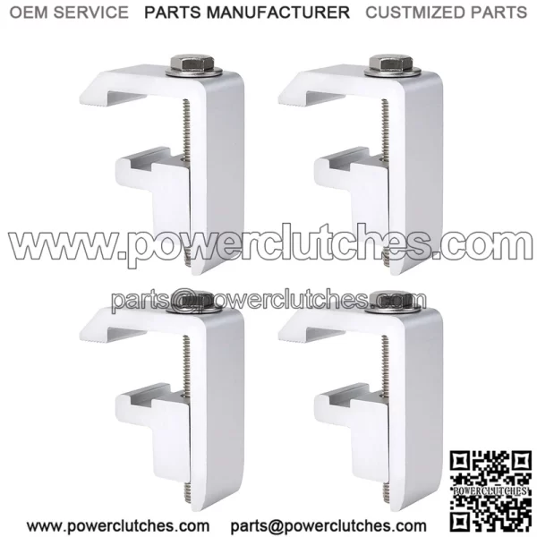 Fixed clip 4#4 pack silver