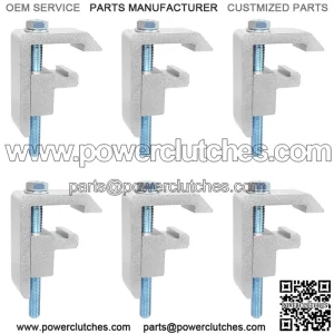 Fixed clip 4#6 pack silver