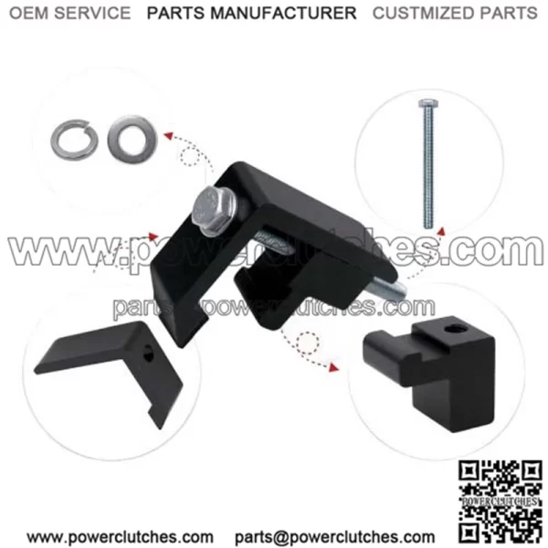 Fixing Clip 4#6 Pack Black