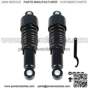 10.5″ 267mm Black Rear Shocks Fits 2004 – 2012 Sportster 1200 Custom 883