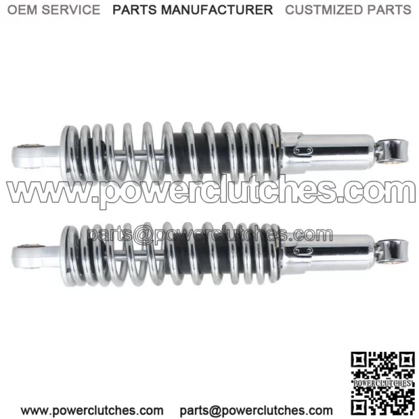 Pair of Chrome Rear Shocks 320mm for Sportster XL883 1200 72 48 79-12 New